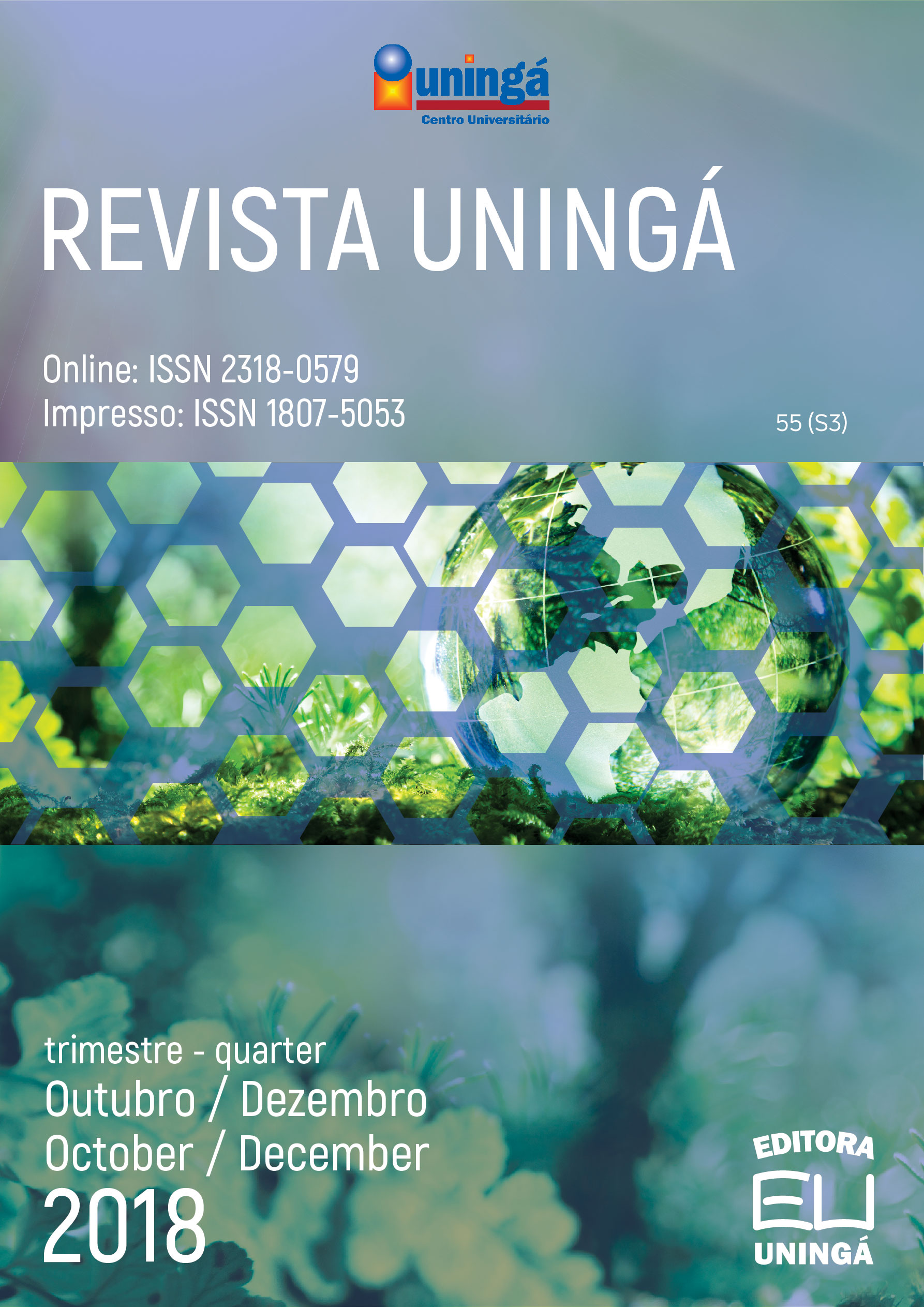 					View Vol. 55 No. S3 (2018): Revista UNINGÁ Edição Especial Odontologia
				