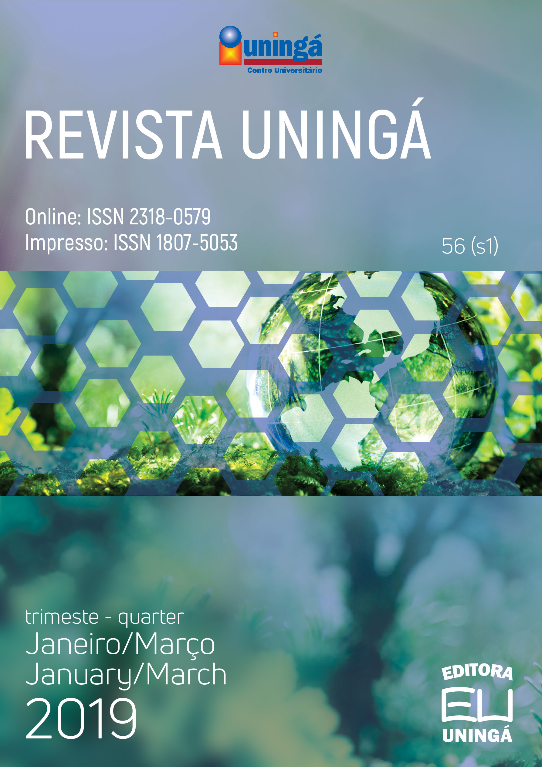 					View Vol. 56 No. S1 (2019): Revista UNINGÁ Edição Especial Psicologia
				