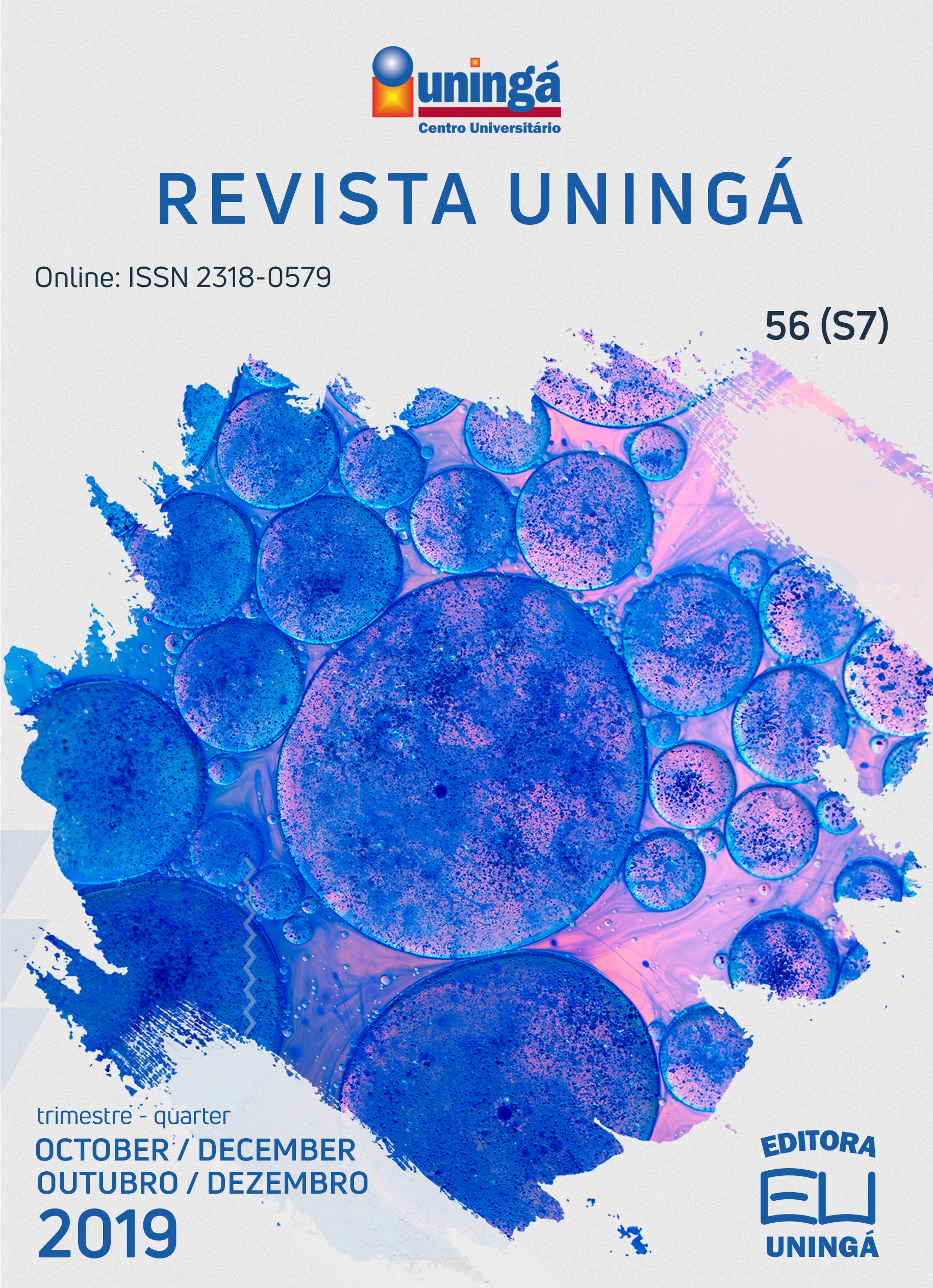 					View Vol. 56 No. S7 (2019): Revista UNINGÁ Edição Especial Odontologia
				